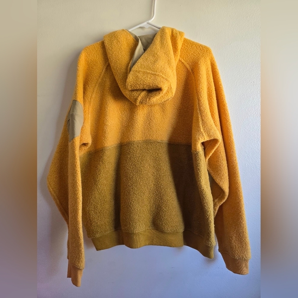 Outdoor Voices, Megafleece 1/2 Zip Hoodie, Sunflower/Dijon , Size Large - Picture 5 of 5